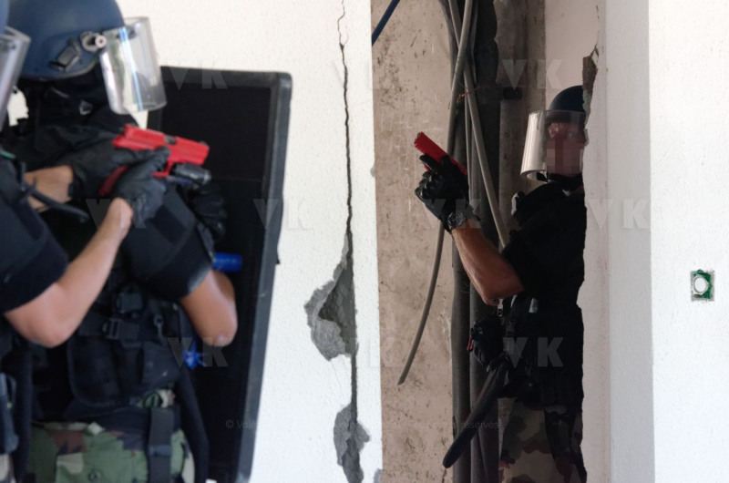 Exercice d'investigation avec le GPI de la Gendarmerie de la Reunion