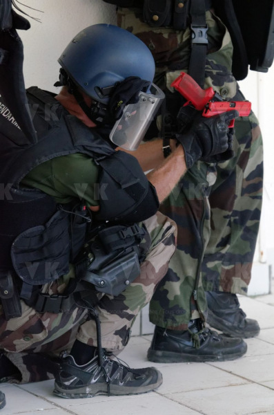 Exercice d'investigation avec le GPI de la Gendarmerie de la Reunion