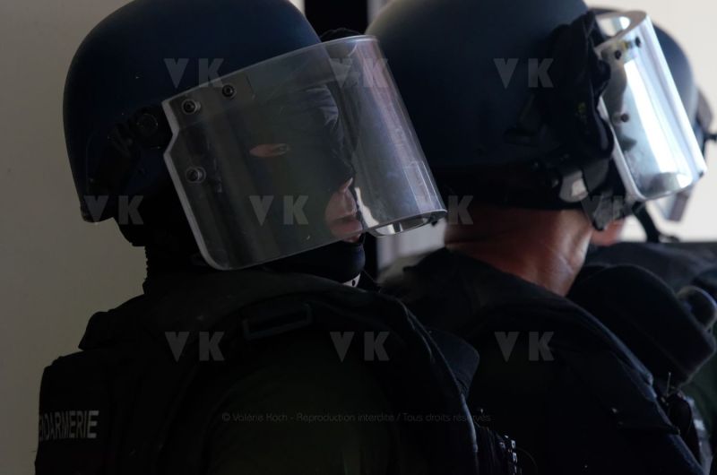 Exercice d'investigation avec le GPI de la Gendarmerie de la Reunion