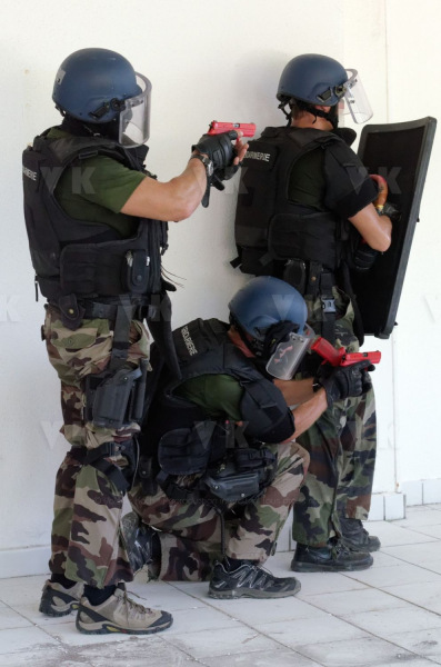 Exercice d'investigation avec le GPI de la Gendarmerie de la Reunion