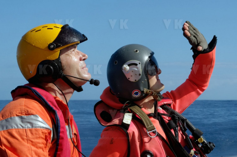 Exercice helitreuillage helicoptere aeronavale et SNSM