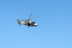 Exercice helitreuillage helicoptere aeronavale et SNSM