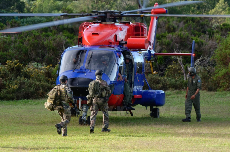 Exercice militaire 2e RPIMa