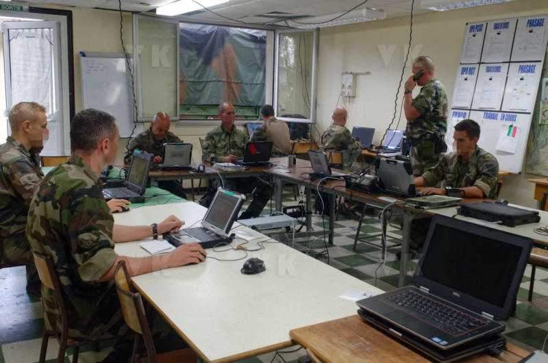 Exercice militaire 2e RPIMa