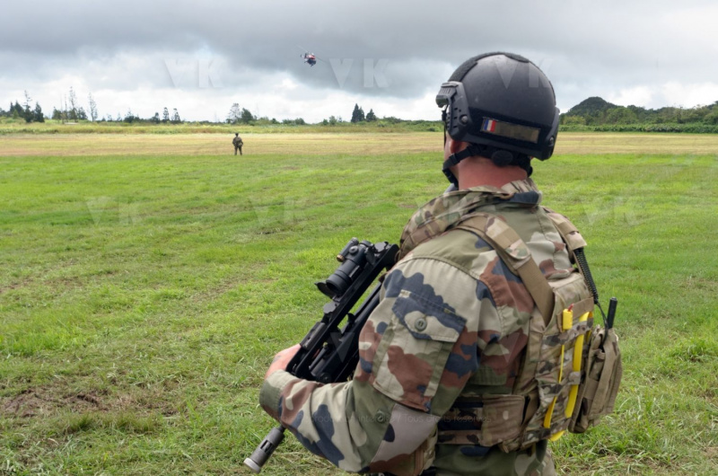 Exercice militaire 2e RPIMa