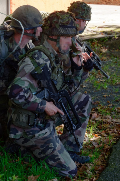 Exercice militaire 2e RPIMa