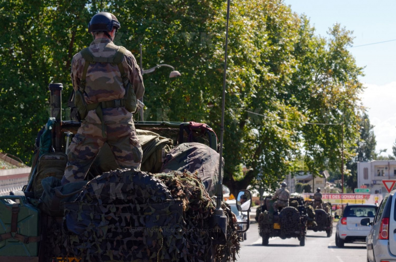 Exercice militaire 2e RPIMa