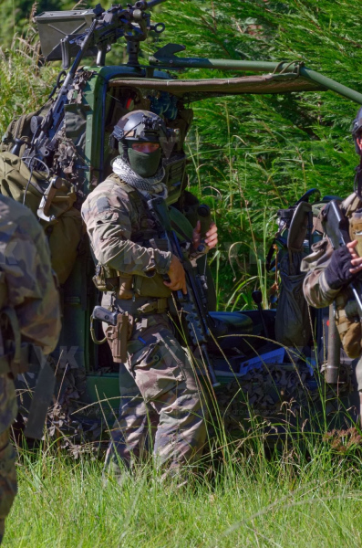 Exercice militaire 2e RPIMa