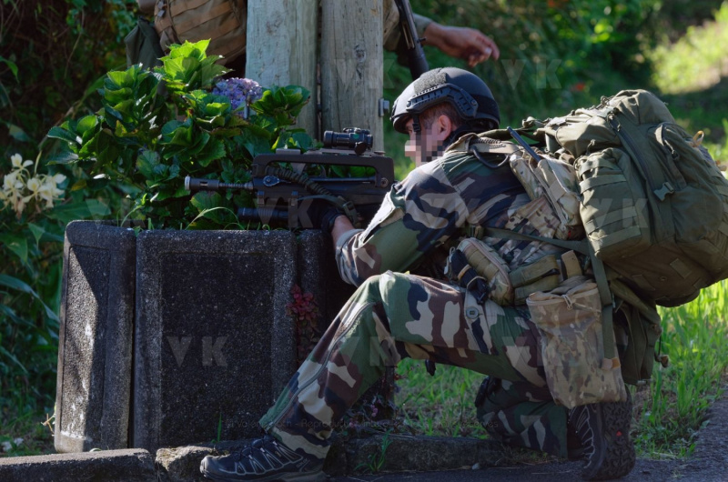 Exercice militaire 2e RPIMa