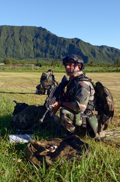 Exercice militaire 2e RPIMa