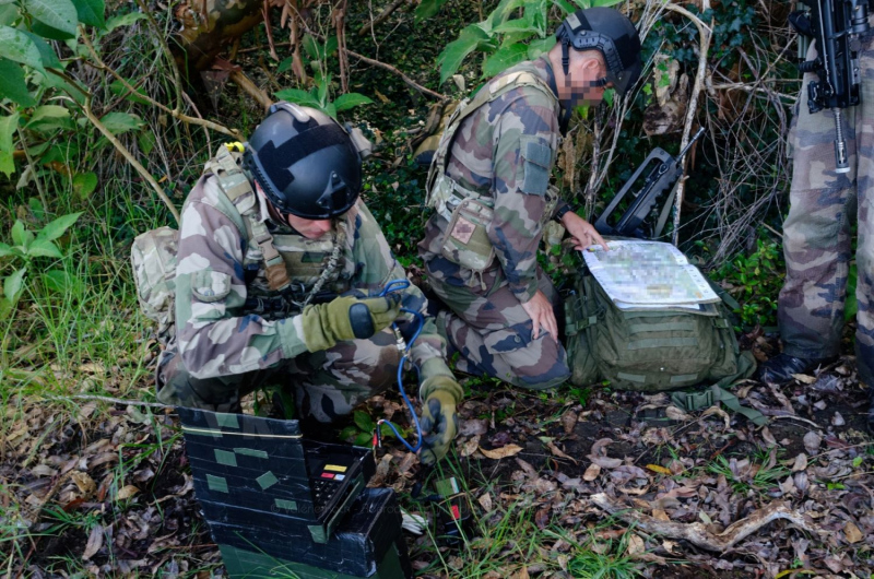 Exercice militaire 2e RPIMa