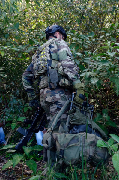 Exercice militaire 2e RPIMa