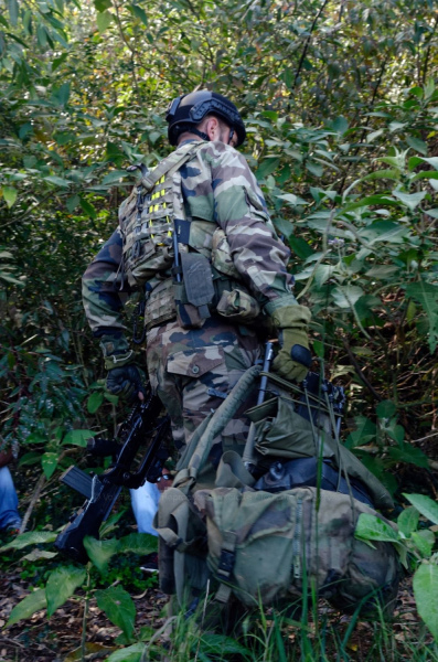 Exercice militaire 2e RPIMa