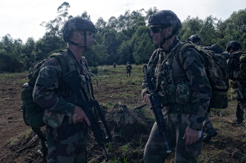 Exercice militaire 2e RPIMa