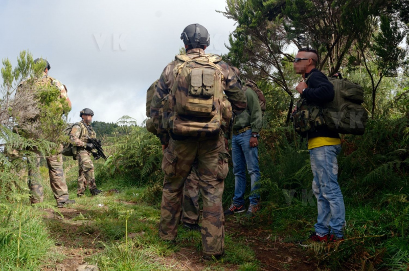 Exercice militaire 2e RPIMa