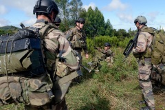 Exercice militaire 2e RPIMa