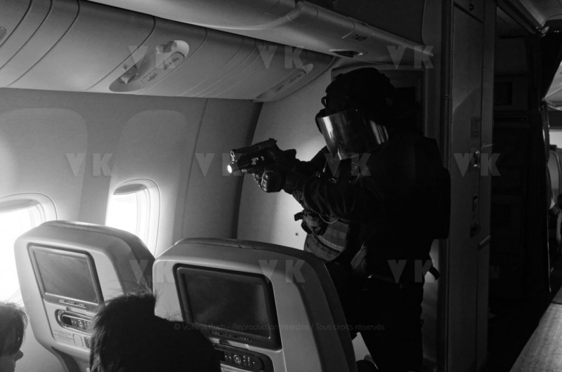 Exercice PIRATAIR avec les specialistes du GPI (future antenne GIGN)