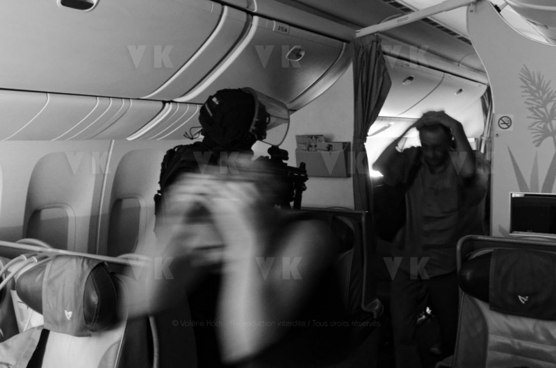 Exercice PIRATAIR avec les specialistes du GPI (future antenne GIGN)