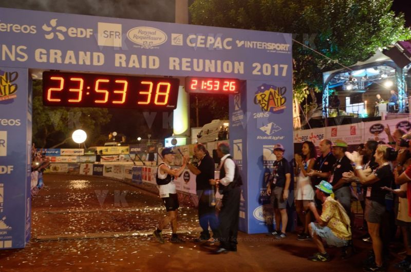 Benoit Girondel a remporte la 25e edition du Grand Raid 2017. Benoit Girondel won the 25th edition of the Grand Raid 2017.