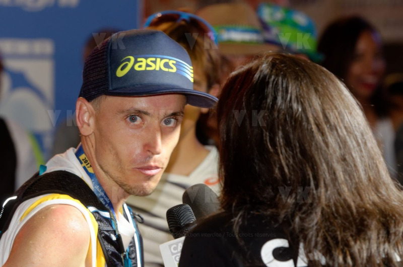 Benoit Girondel a remporte la 25e edition du Grand Raid 2017. Benoit Girondel won the 25th edition of the Grand Raid 2017.