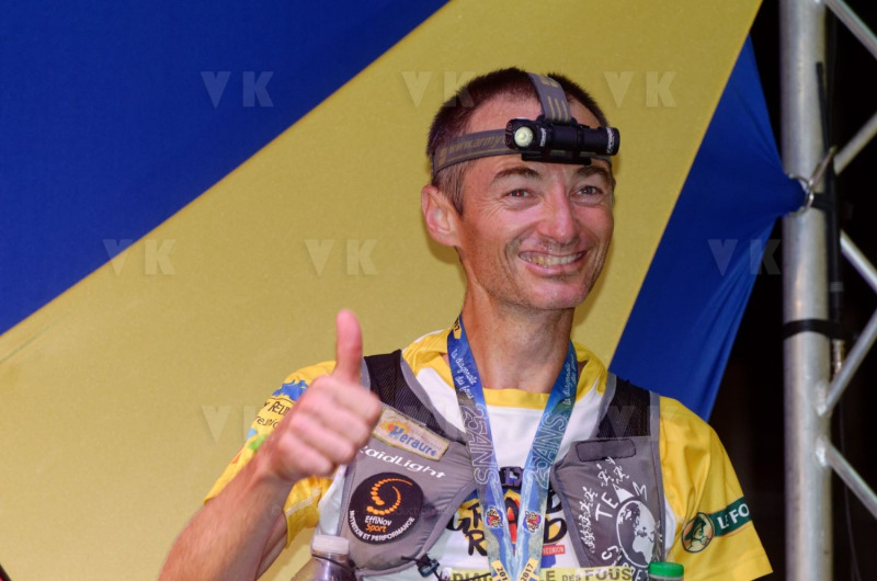 Antoine Guillon est arrive second pour la 25e edition du Grand Raid 2017. Antoine Guillon took second place for the 25th edition of the Grand Raid 2017.