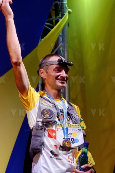 Antoine Guillon est arrive second pour la 25e edition du Grand Raid 2017. Antoine Guillon took second place for the 25th edition of the Grand Raid 2017.