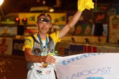 Antoine Guillon est arrive second pour la 25e edition du Grand Raid 2017. Antoine Guillon took second place for the 25th edition of the Grand Raid 2017.