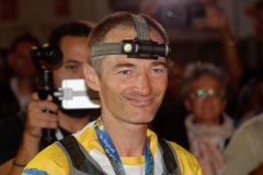 Antoine Guillon est arrive second pour la 25e edition du Grand Raid 2017. Antoine Guillon took second place for the 25th edition of the Grand Raid 2017.