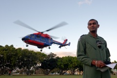 Helicoptere DHRUV de la Mauritius Police Force