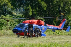 Helicoptere DHRUV de la Mauritius Police Force