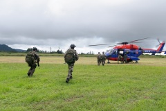 Helicoptere DHRUV de la Mauritius Police Force