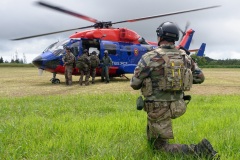 Helicoptere DHRUV de la Mauritius Police Force