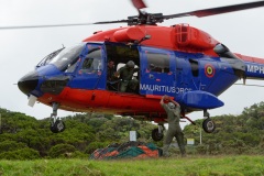 Helicoptere DHRUV de la Mauritius Police Force