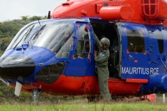 Helicoptere DHRUV de la Mauritius Police Force
