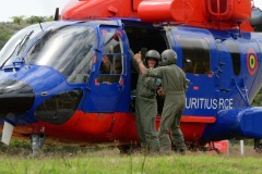 Helicoptere DHRUV de la Mauritius Police Force