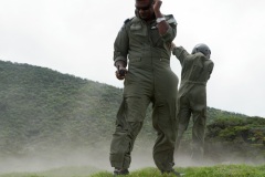 Helicoptere DHRUV de la Mauritius Police Force