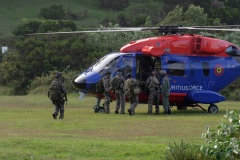 Helicoptere DHRUV de la Mauritius Police Force