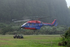 Helicoptere DHRUV de la Mauritius Police Force
