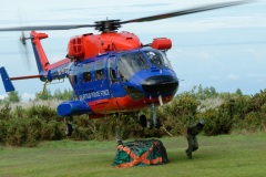 Helicoptere DHRUV de la Mauritius Police Force