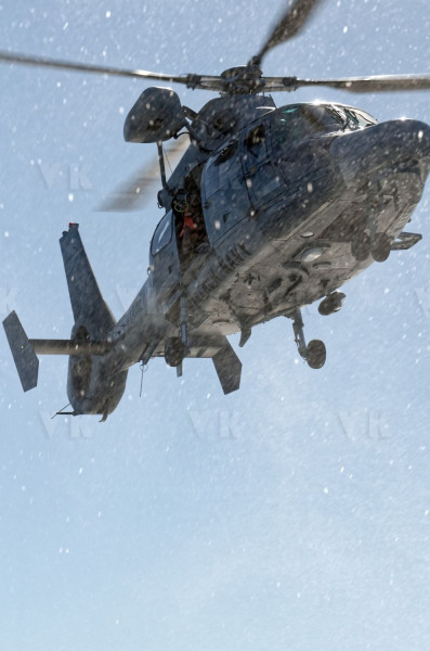 Helitreuillage helicoptere militaire aeronale