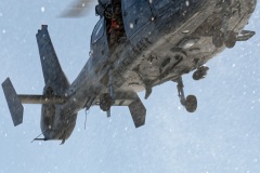 Helitreuillage helicoptere militaire aeronale