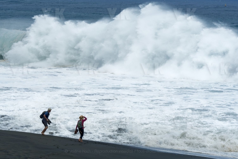 Houle et deconfinement a La Reunion - Swell and deconfinement in La Reunion