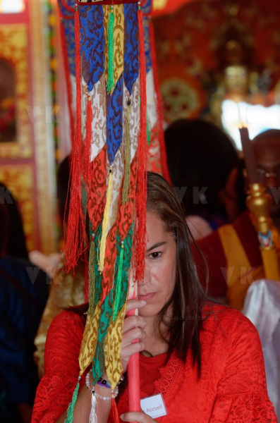 Inauguration du 1er temple bouddhiste tibetain de la zone sud de l'ocean Indien - Inauguration of the first Tibetan Buddhist temple in the southern Indian Ocean