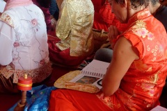 Inauguration du 1er temple bouddhiste tibetain de la zone sud de l'ocean Indien - Inauguration of the first Tibetan Buddhist temple in the southern Indian Ocean