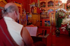 Inauguration du 1er temple bouddhiste tibetain de la zone sud de l'ocean Indien - Inauguration of the first Tibetan Buddhist temple in the southern Indian Ocean