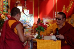 Inauguration du 1er temple bouddhiste tibetain de la zone sud de l'ocean Indien - Inauguration of the first Tibetan Buddhist temple in the southern Indian Ocean