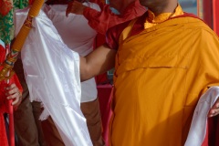 Inauguration du 1er temple bouddhiste tibetain de la zone sud de l'ocean Indien - Inauguration of the first Tibetan Buddhist temple in the southern Indian Ocean