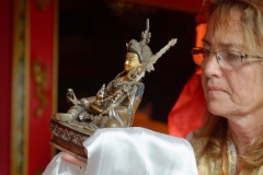 Inauguration du 1er temple bouddhiste tibetain de la zone sud de l'ocean Indien - Inauguration of the first Tibetan Buddhist temple in the southern Indian Ocean