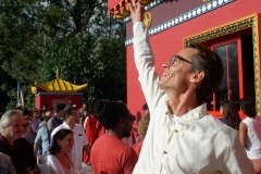 Inauguration du 1er temple bouddhiste tibetain de la zone sud de l'ocean Indien - Inauguration of the first Tibetan Buddhist temple in the southern Indian Ocean