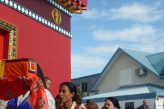 Inauguration du 1er temple bouddhiste tibetain de la zone sud de l'ocean Indien - Inauguration of the first Tibetan Buddhist temple in the southern Indian Ocean